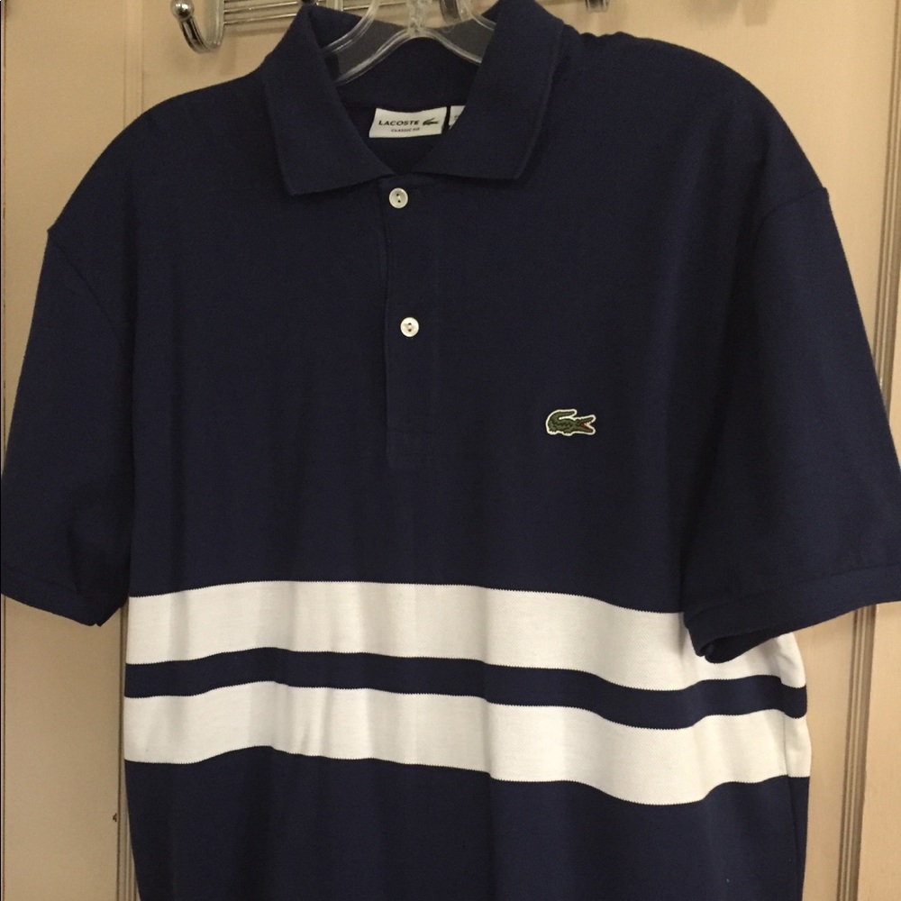 NEW Lacoste Men’s Polo Shirt Size XL Classic Fit